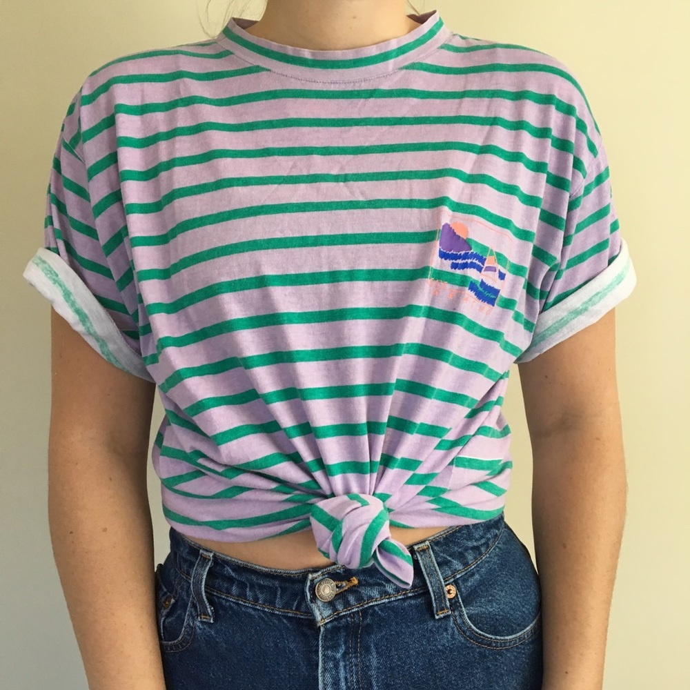 Vintage Striped Tee
